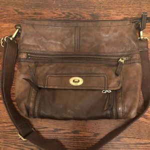 Fossil messenger bag, crossbody